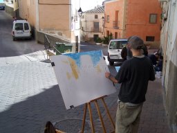 Concurso de Pintura al aire Libre en Mula 2010